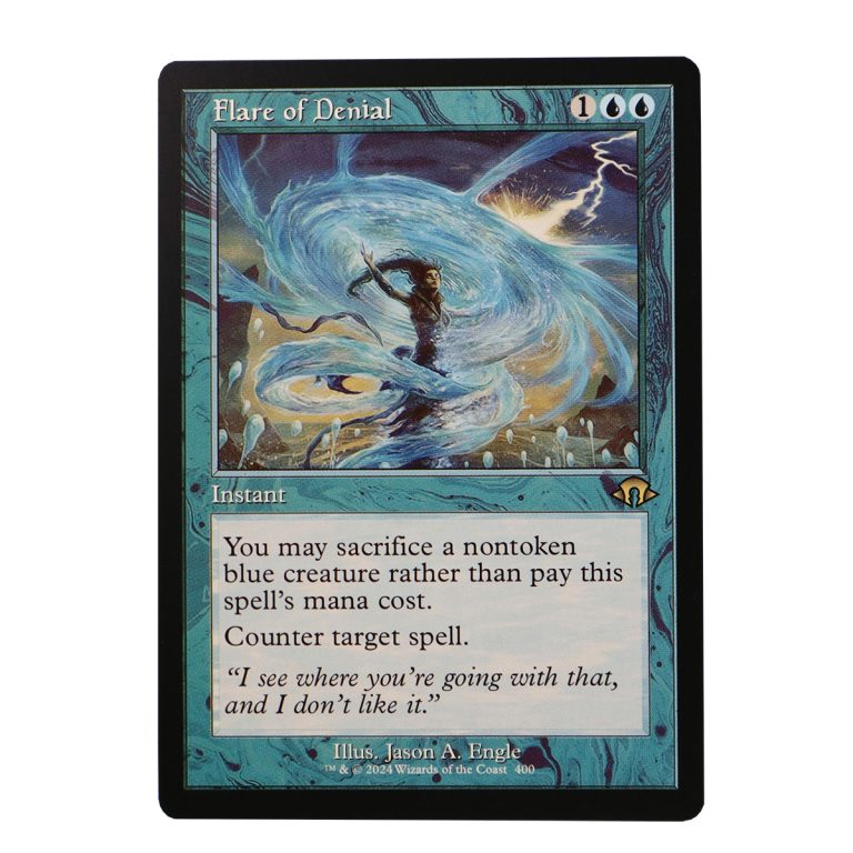 Flare of Denial 400 Modern Horizons 3 (MH3) normal PROXY MTG CARDS