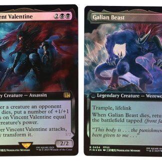 Vincent Valentine Galian Beast #454 FIN double foil